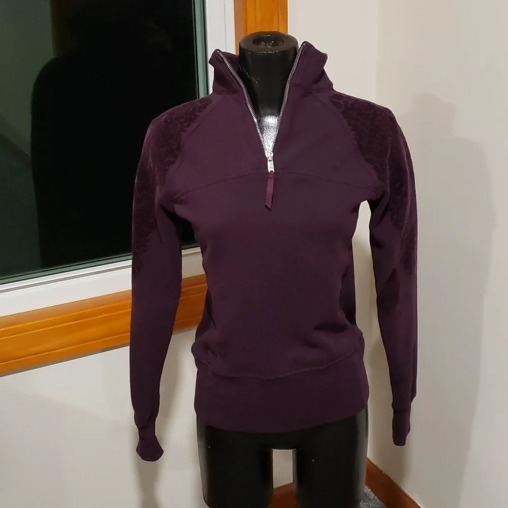 Lululemon floral flock pullover sweatshirt - Picture 4 of 15